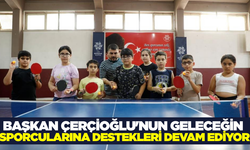 Aydın'da çocuklar masa tenisiyle hem eğleniyor hem gelişiyor