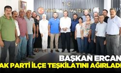 Başkan Ercan, AK Parti ilçe teşkilatını ağırladı