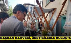 Başkan Kahveci, üreticilerle buluştu!