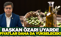 Başkan Özarı'dan üreticilere kritik uyarı! "Fiyatlar yükselecek"