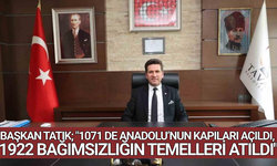 Tavas Belediye Başkanı Tatık'tan 26 Ağustos Zafer Kutlaması