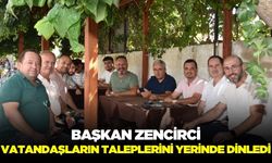 Zencirci, Semt Pazarında esnaf ve vatandaşlarla buluştu