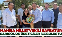 Baybatur, Sarıgöl ve Alaşehir'de üreticiler ile buluştu