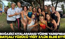 Datçalı yüzücü Yiğit 3.'lük elde etti