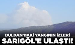 Buldan’daki Yangının İzleri Sarıgöl’den Görünmeye Başladı