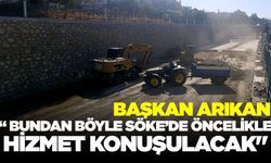 Söke Çayı'nda çalışmalar başladı!