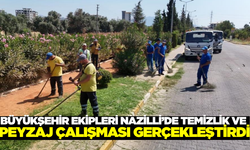 Aydın Büyükşehir Belediyesi'nden Nazilli'ye hizmet atağı