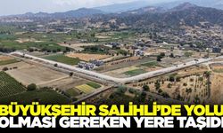 Büyükşehir, Salihli’de Yol Güzergâhını Yeniden Düzenlendi