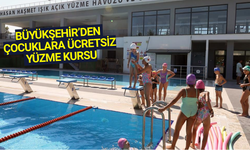 Muğla'da ücretsiz yüzme kurslarına yoğun ilgi
