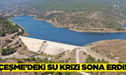 Çeşme'de su kesintileri sona erdi