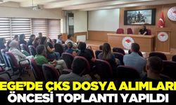 2026 ÇKS dosya alımları öncesi istişare toplantısı yapıldı