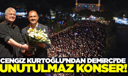 Demirci'de Cengiz Kurtoğlu rüzgarı esti!