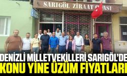 Denizli Milletvekilleri Sarıgöl'de Üreticiler ile Bir Araya Geldi
