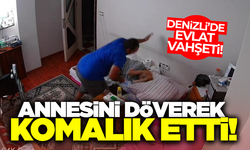 Denizli'de evlat vahşeti! Yatalak annesini komalık etti