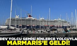 Dev yolcu gemisi Marmaris'te!
