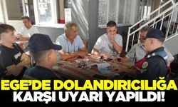 Egeli vatandaşlara dolandırıcılığa karşı uyarı yapıldı!