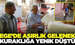 Aydın'da asırlık gelenek kuraklığa yenik düştü
