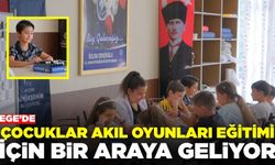 Ege'de Büyükşehir'in Akıl Oyunları eğitiminde çocuklar bir araya geliyor