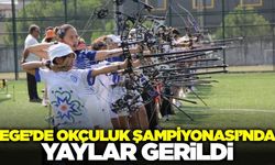 Denizli'de Metehan'ın torunları yay gerdi