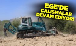 Ege'de temizleme çalışmaları devam ediyor!