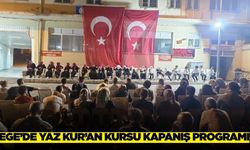 Ege'de Yaz Kur’an Kursu kapanış programı!