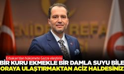 Fatih Erbakan: Yemek yerken utanıyoruz