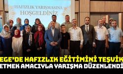 Ege'de Hafızlık Yarışması seçmeleri düzenlendi!