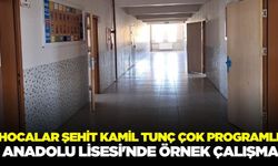 Ege'de Anadolu Lisesi'nde örnek çalışma!