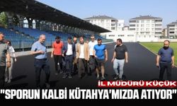 Ege'de spor altyapı çalışmaları devam ediyor