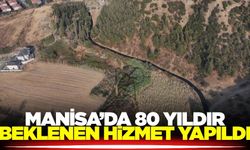 İlçenin 80 yıllık sorunu çözüldü