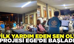 Ege'de 'İlk Yardım Eden Sen Ol' projesi başladı