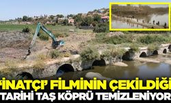Tarihe Tanıklık Eden Taş Köprü Temizleniyor