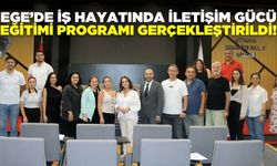 "İş Hayatında İkna ve İfade Gücü" eğitimi