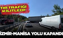 Arızalanan Tır Trafiği Felç Etti: İzmir-Manisa Yolu Kapandı