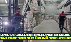 İzmir'de Gıda Denetimi! Binlerce Ton Süt Ürünü Toplatıldı