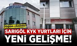 Sarıgöl KYK yurtlarında yeni gelişme!
