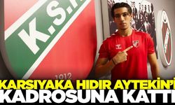 Karşıyaka Hıdır Aytekin'i kadrosuna kattı