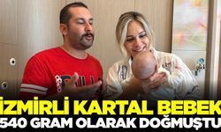 Kartal bebek yaşam mücadelesi kazandı! 540 gram doğmuştu