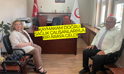 Kaymakam Doğru'dan İlçe Sağlık Müdürlüğü'ne Ziyaret