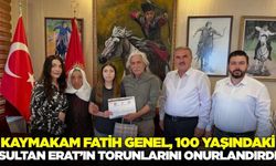 Kaymakam Fatih Genel'den Anlamlı Davet! 100 Yaşındaki Sultan Erat'ın Torunları Ödüllendirildi
