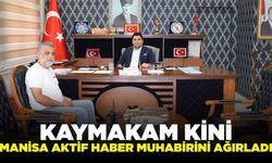 Ahmetli Kaymakamı Kini, Manisaaktif Haber Muhabirini Ağırladı