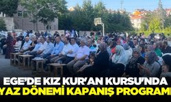 Ege'de kapanış programı yoğun katılımla gerçekleşti