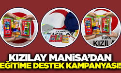 Kızılay Manisa Şubeleri 3 bin öğrenci için harekete geçti