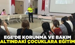 Ege'de çocuklara eğitim verildi!
