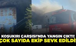 Manisa'da korkutan yangın: Müdahale devam ediyor!