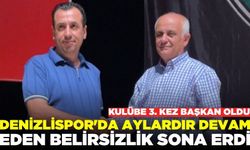 Kulübe 3. kez başkan oldu!