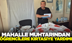 Mahalle muhtarından örnek davranış