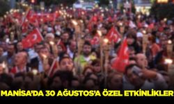 Manisa Büyükşehir Belediyesi'nden 30 Ağustos'a özel program