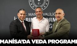 Manisa İl Tarım ve Orman Müdürlüğü'nde Veda Programı Düzenlendi