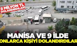Manisa'da da mağdurlar vardı: 5 şahıs yakalandı!